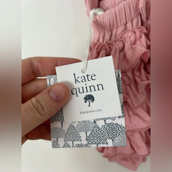 NWT Kate Quinn 2T Pink Ruffle Bubble 12-18 Months - Picture 6 of 7
